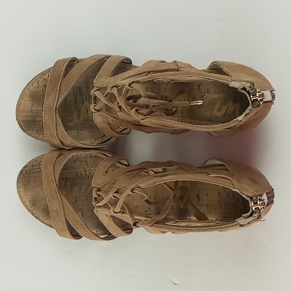 Sam Edelman Strappy Back Zip Sandals - Picture 4 of 7